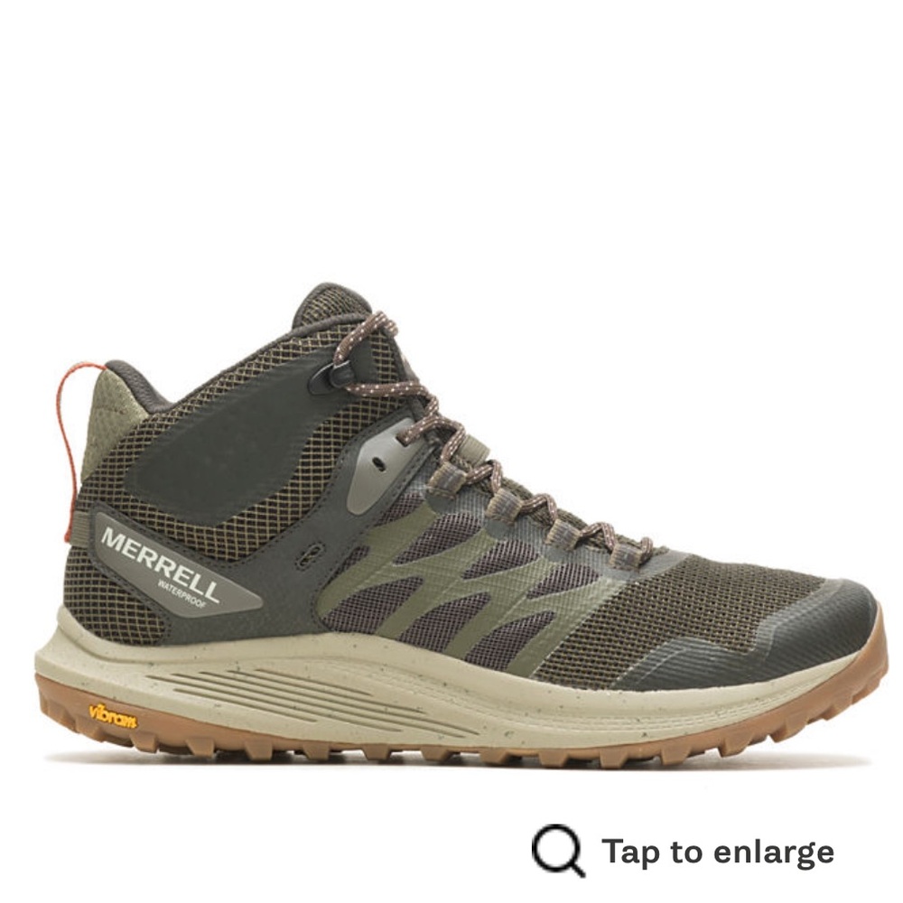 Merrell Men’s Nova 3 Mid WP Waterproof Hiking Boots
